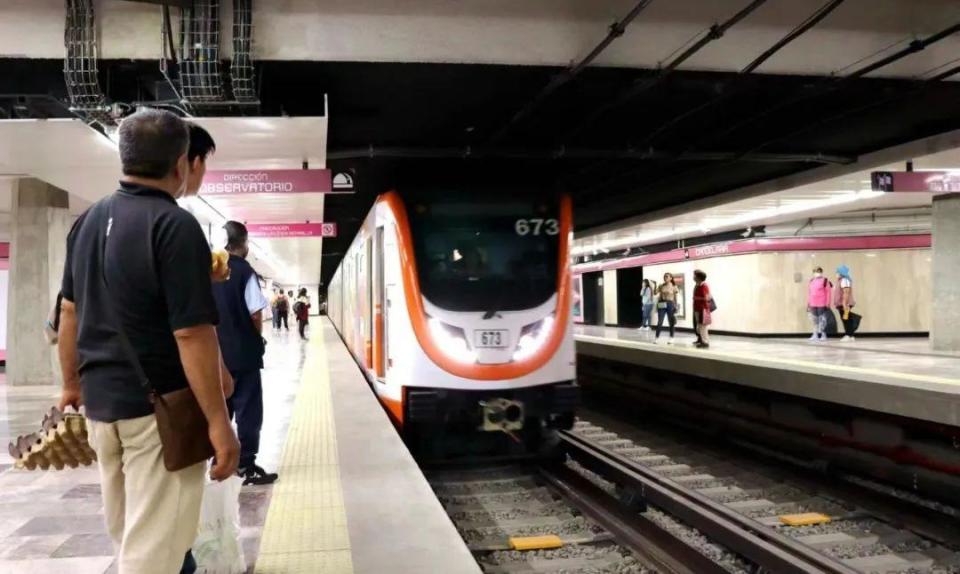 ?墨西哥城地鐵1號線。中國中車供圖。