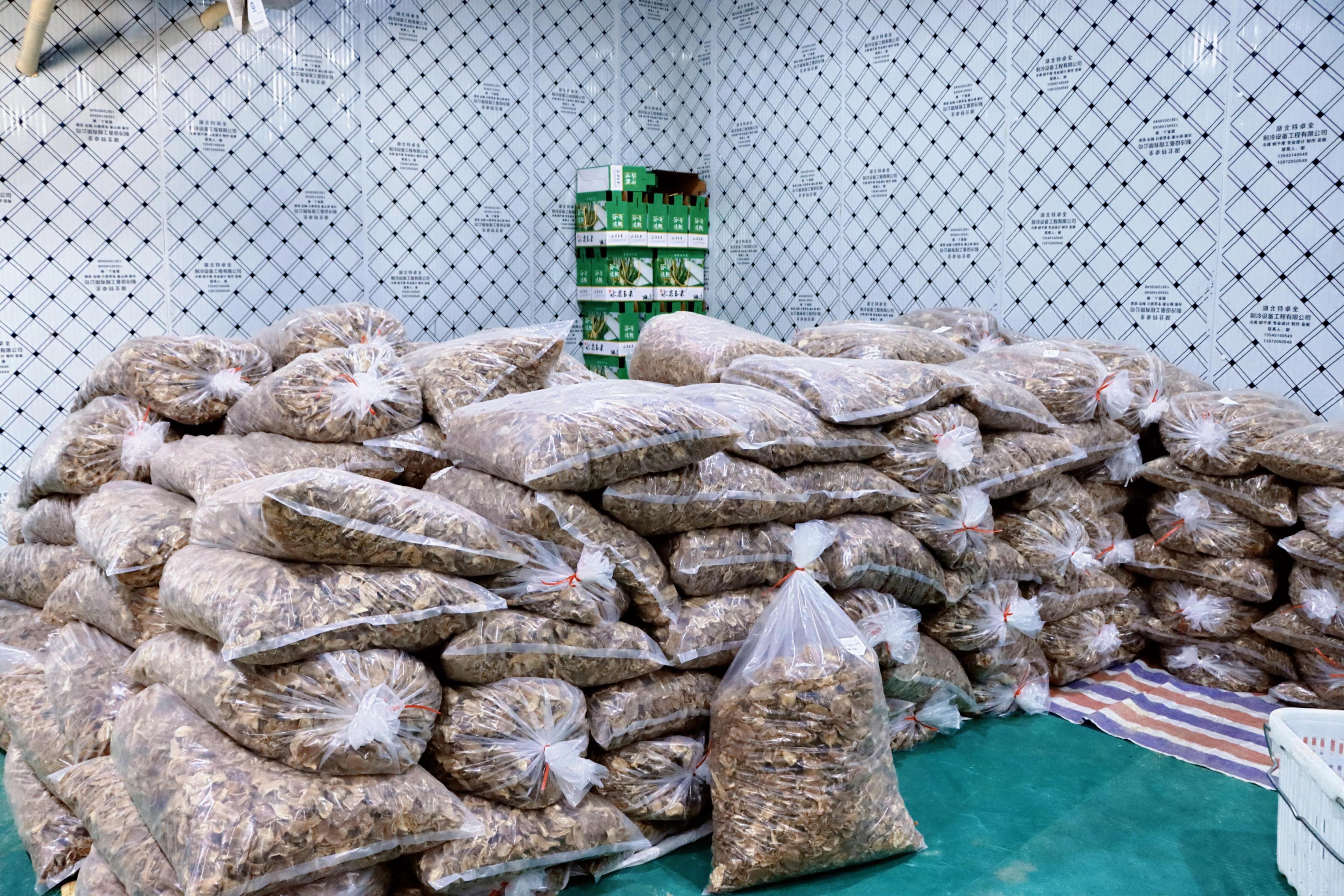 農(nóng)戶家中存儲的農(nóng)產(chǎn)品。受訪方供圖