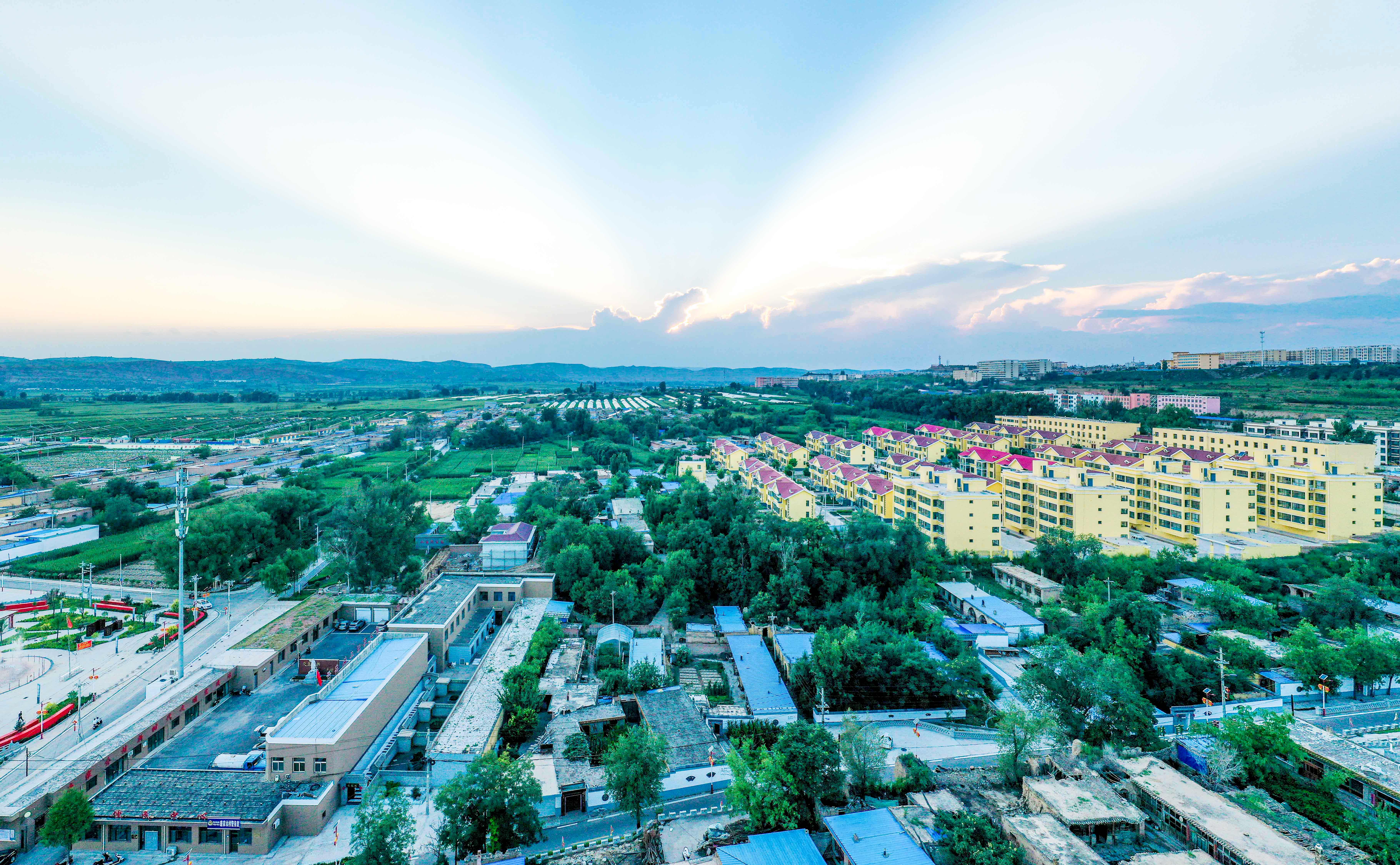 黃河岸邊的美麗村莊——唐家會村。